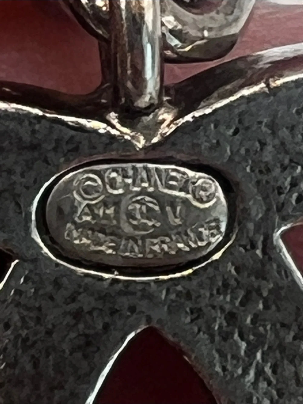 CHANEL authentic silver